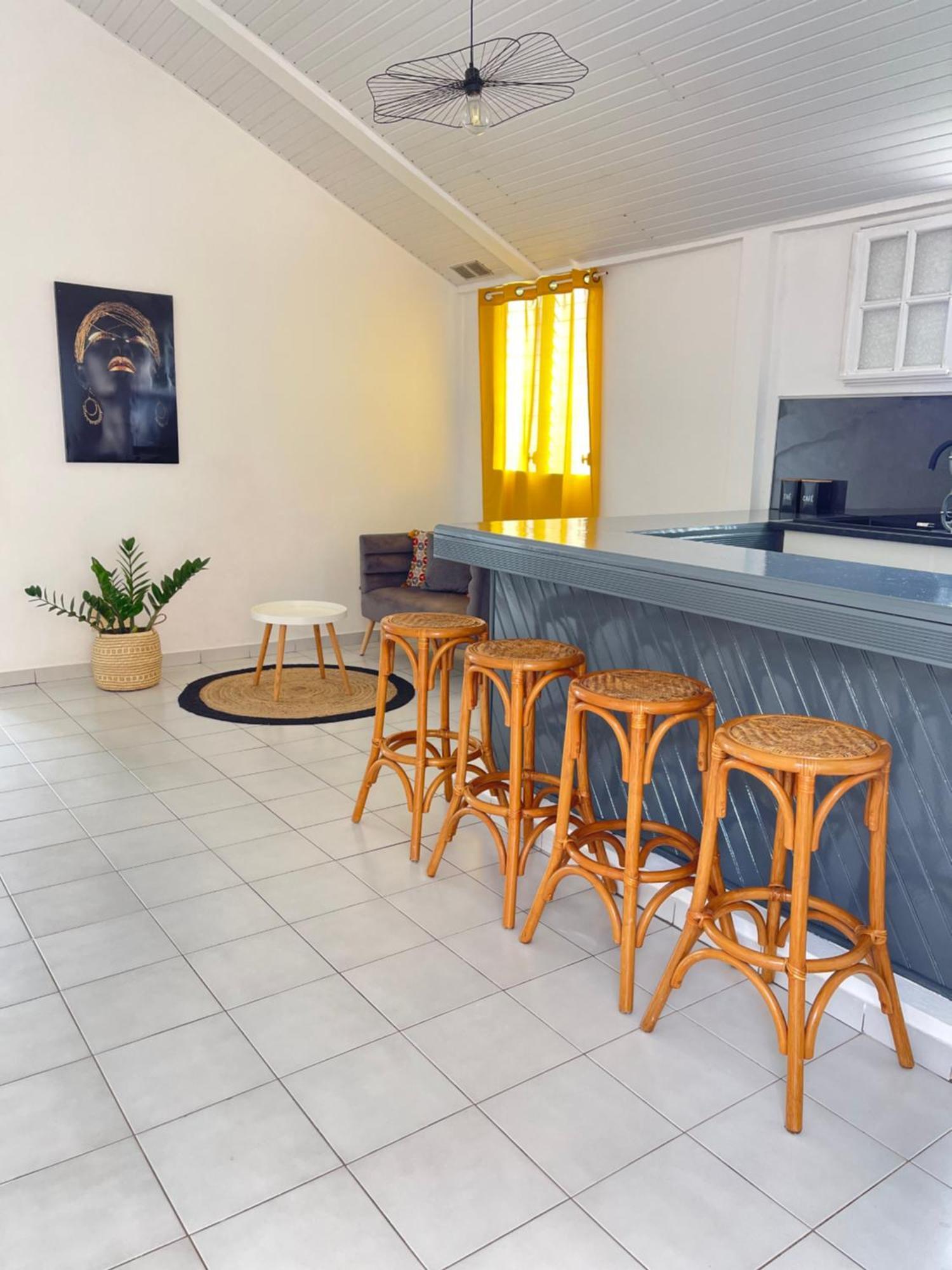 Studio Vue Rocher Du Diamant Appartement Le Marin Buitenkant foto